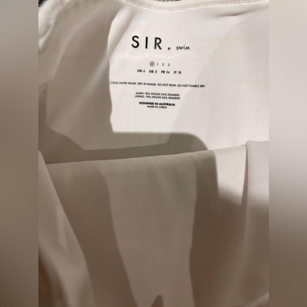 Sir. The Label Louis Ruched Brief and Louis Bandeau Ivory Bikini - Picture 5 of 13